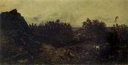 Theodore Rousseau, View on the Outskirts of Granville